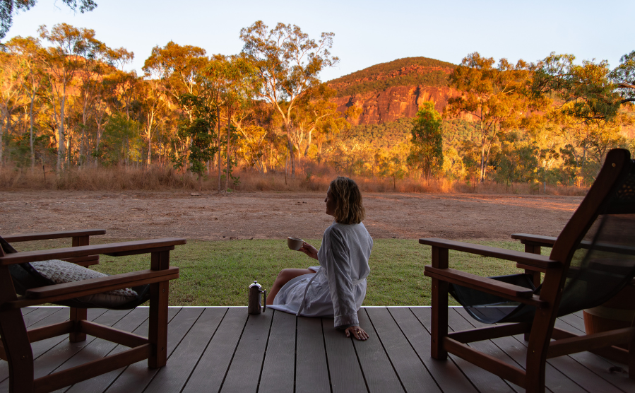Stay in an Outback Tent at Mt Mulligan Lodge