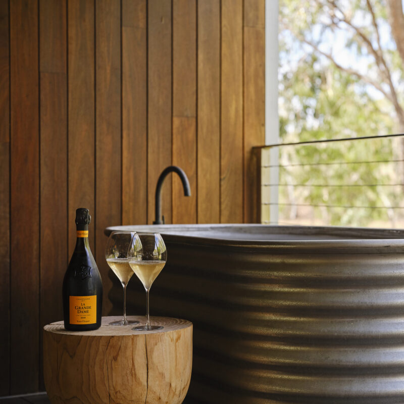 Veuve Clicquot at Mt Mulligan Lodge